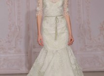 vestito da sposa effetto nude monique lhuillier