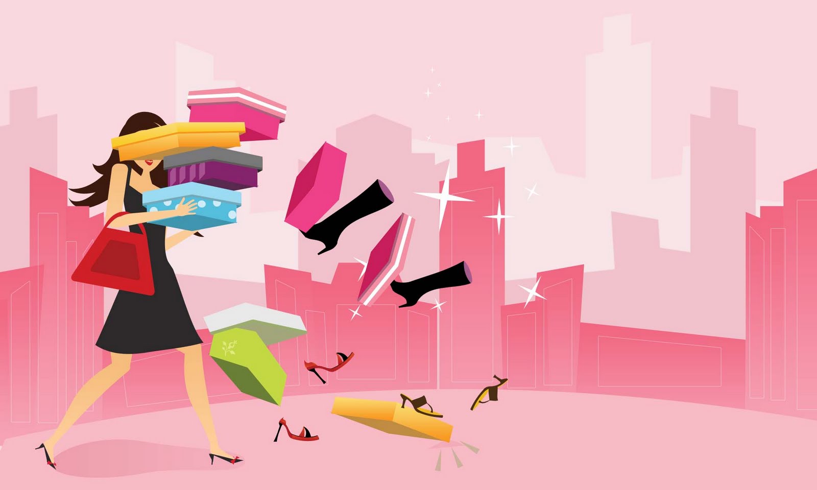 Vie dello shopping boutique alta moda a Milano