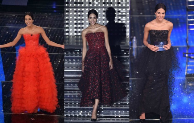 Abiti Rocio Morales Sanremo 2015