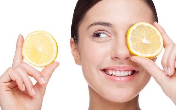 Maschera per il viso al limone