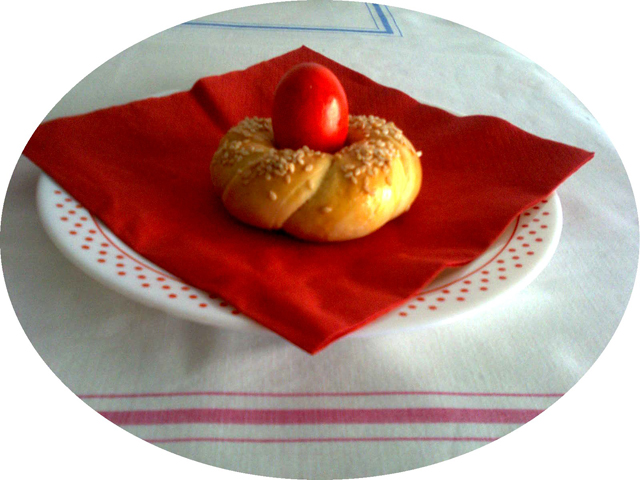 Segnaposto originale tavola pranzo di Pasqua