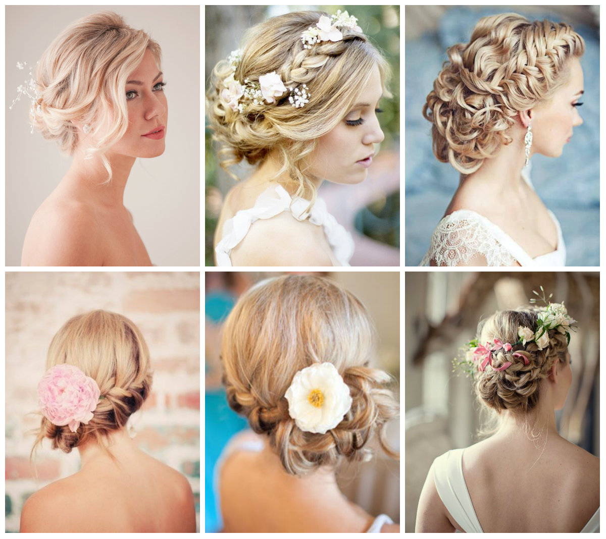 Chignon per le spose di primavera