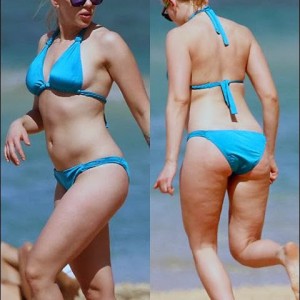 Classifica 10 donne vip bikini con cellulite