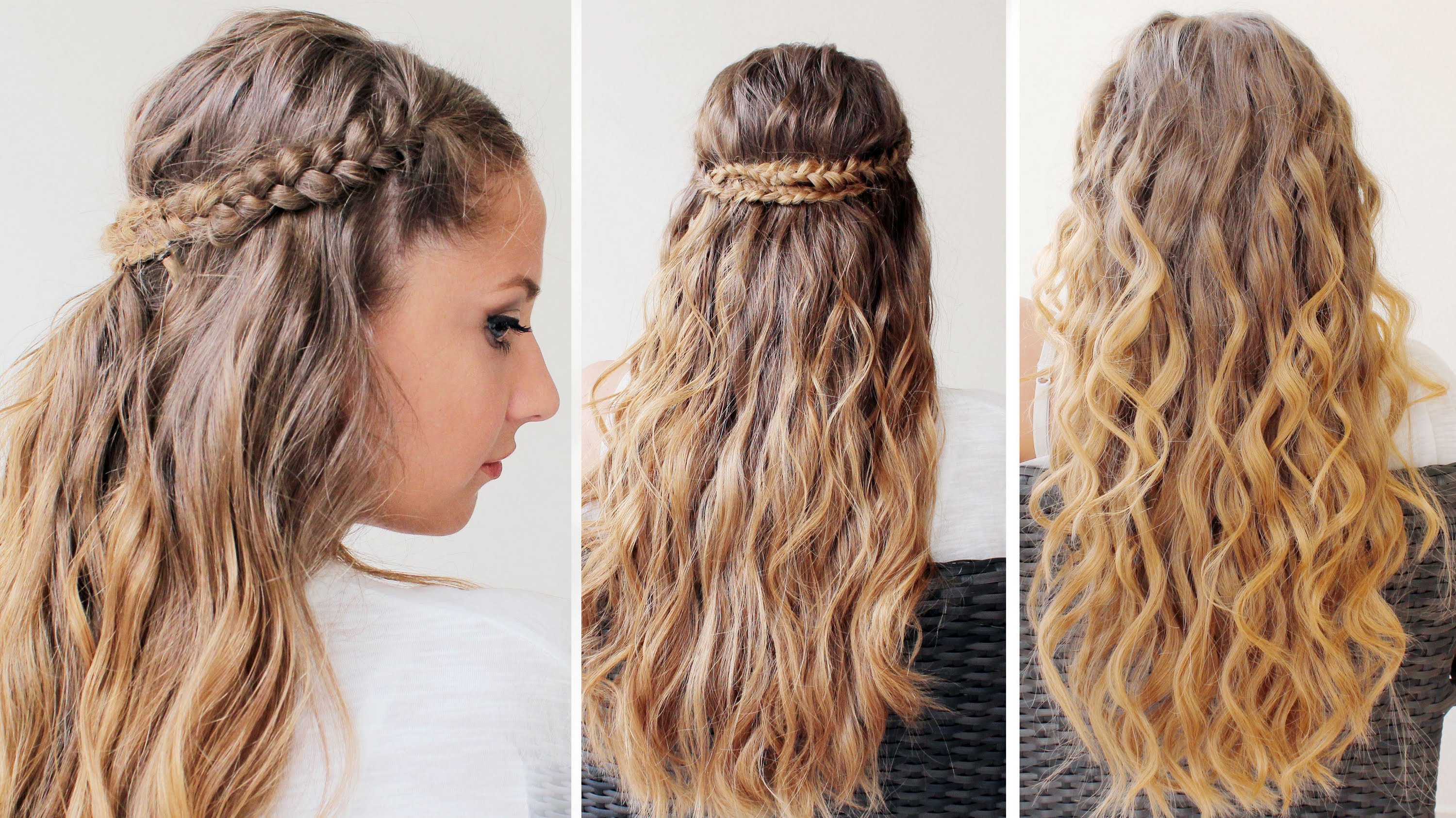 Tre look capelli lunghi per aperitivo
