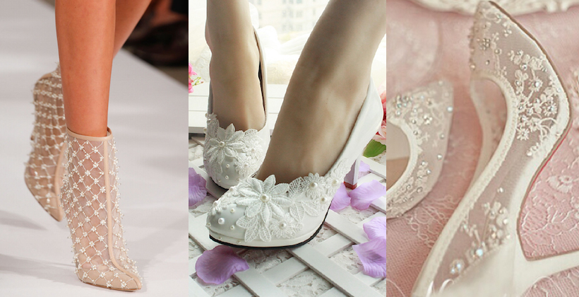 Tendenze scarpe sposa primavera estate 2015
