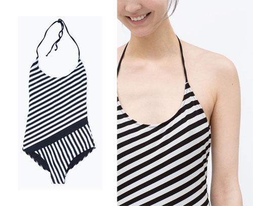 Costume intero Zara estate 2015 prezzi