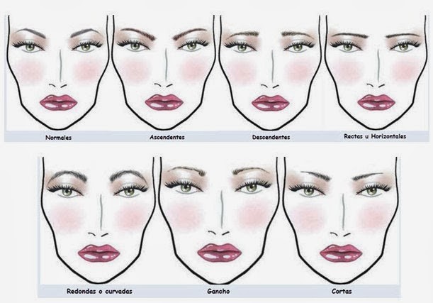 vari tipi di sopracciglia 1