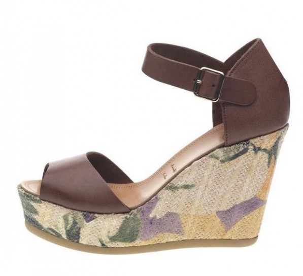 zeppe stampate fornarina