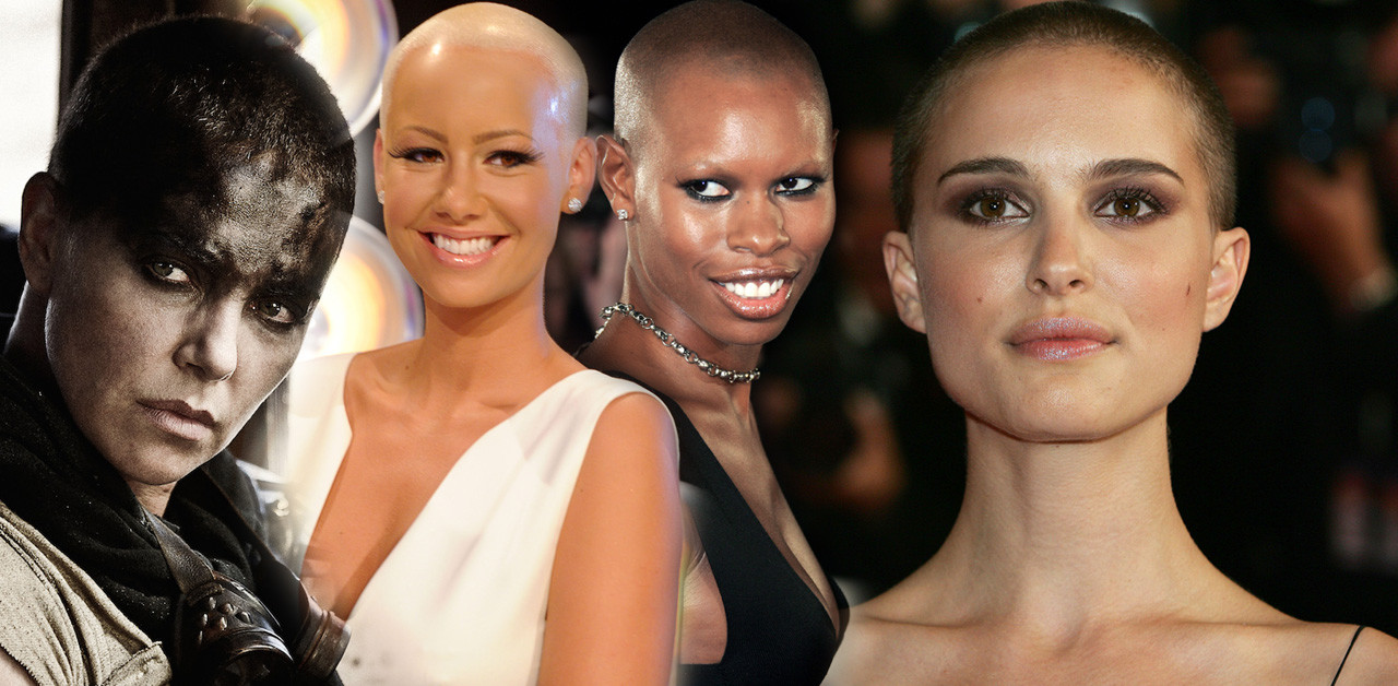 10 star che stanno bene con i capelli rasati