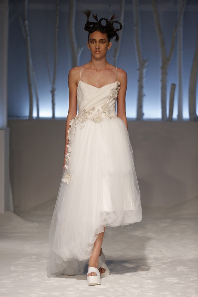 Modelli abiti sposa David Fielden 2016