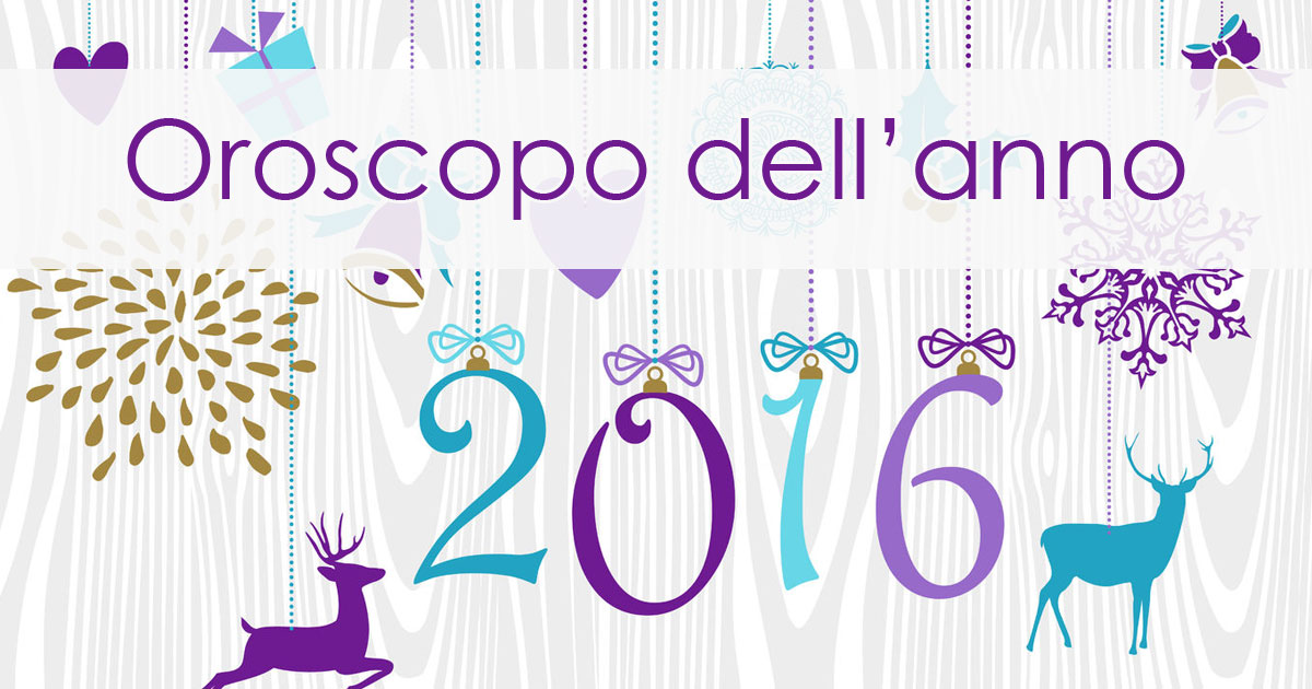 Oroscopo amore/benessere/lavoro cancro uomo anno 2016