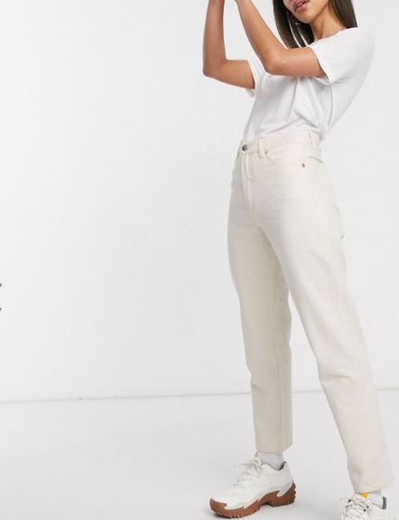 jeans bianco taiki monki