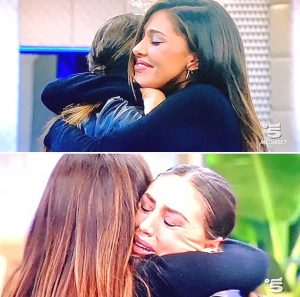 belen scrive sms a cecilia