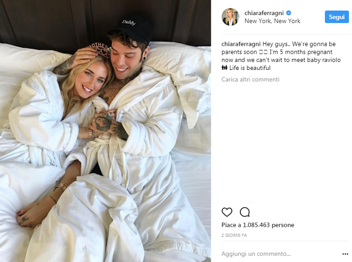 ferragni incinta