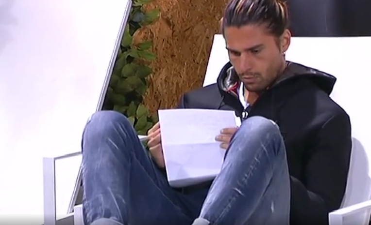 Lettera di Soleil a Luca Onestini