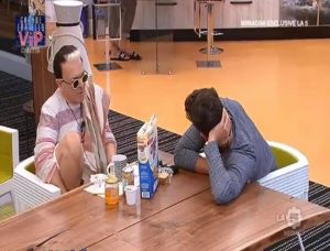 Ignazio Moser morale a terra e pieno di dubbi, Flaherty lo consola