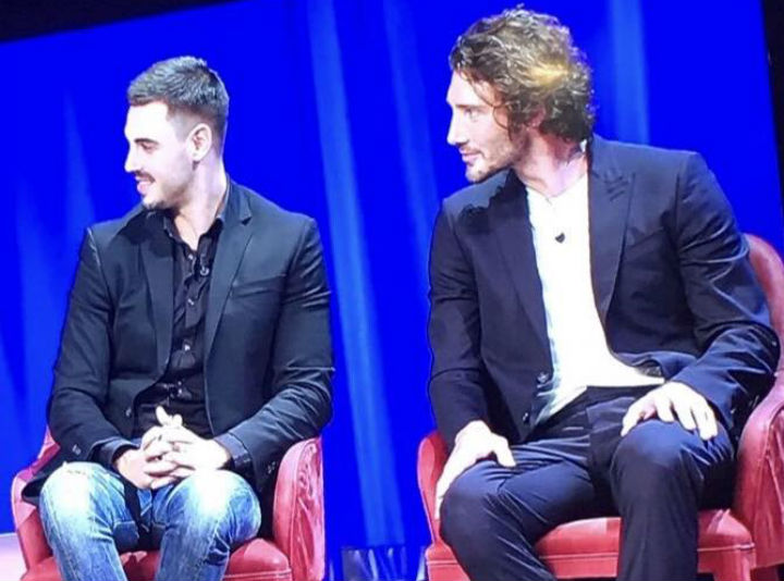 Francesco Monte e Stefano De Martino ospiti al Maurizio Costanzo Show