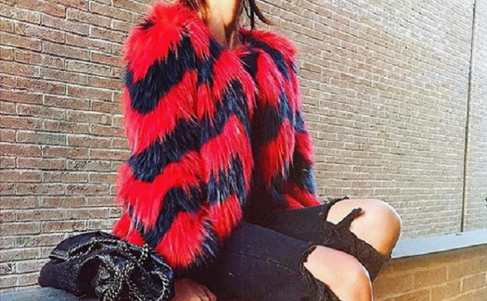 Pellicce ecologiche e sneakers