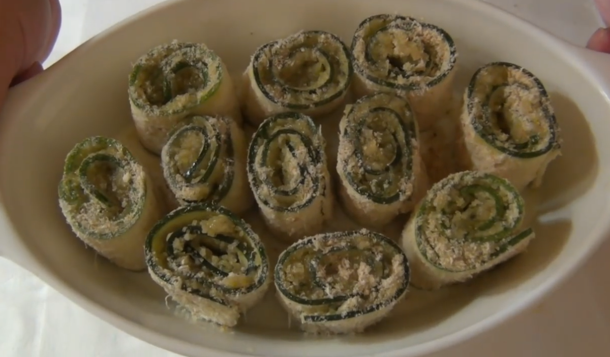 involtini di zucchine al forno