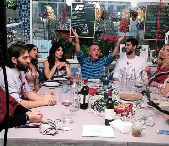 gf vip: alfoonso signorini