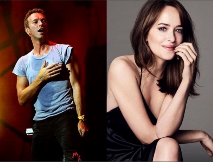 Dakota Johnson e Chris Martin