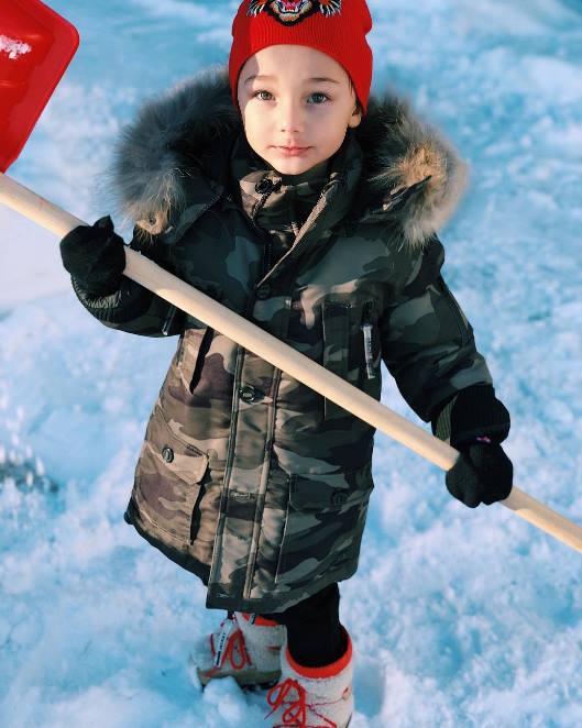 Gilda si &egrave; presentata al piccolo Santiago