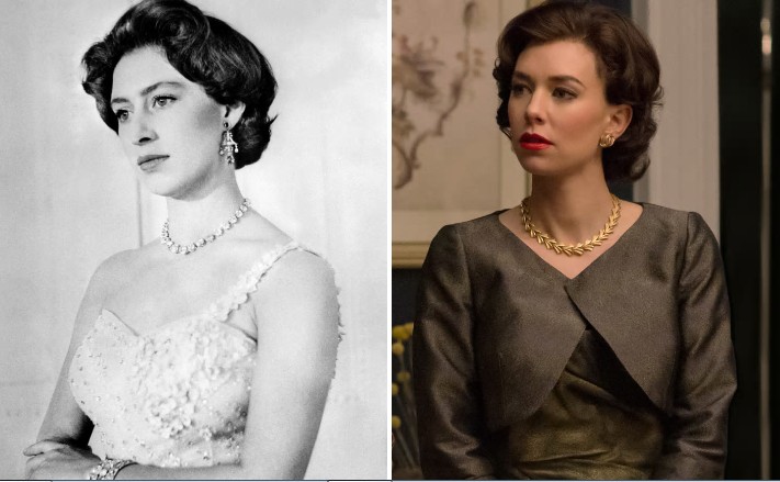 La principessa e l'attrice che la interpreta