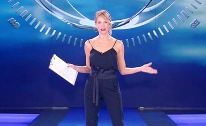 Alessia Marcuzzi saluta il figlio di Elena Santarelli