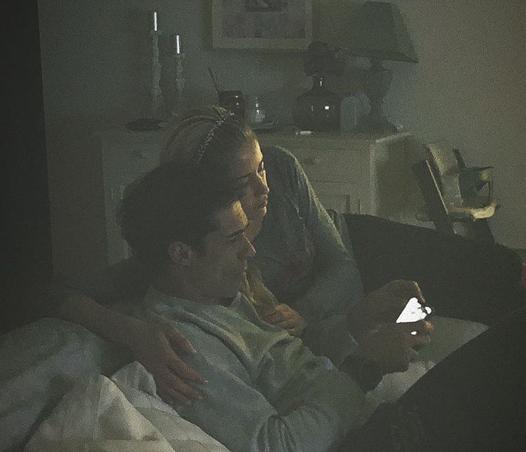 figlio di Elena Santarelli