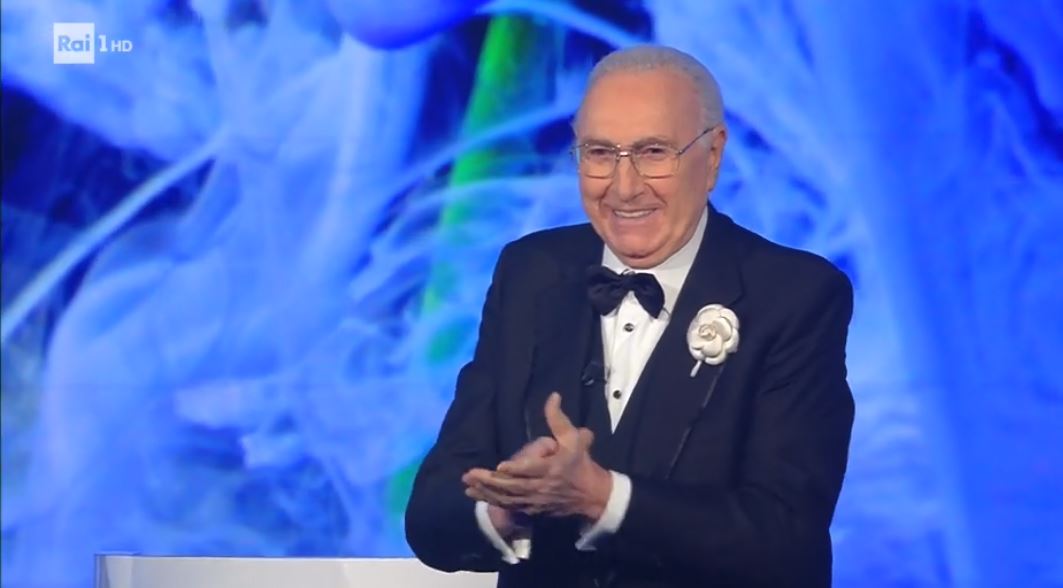 Il conduttore al Festival