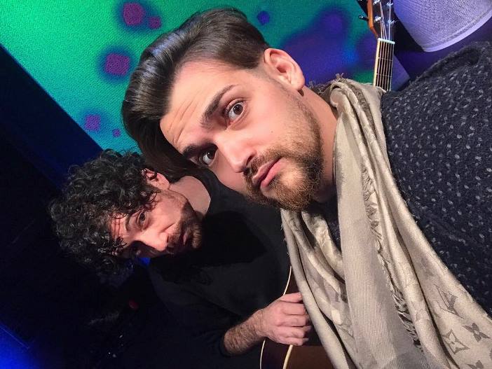 Valerio Scanu e Maria De Filippi