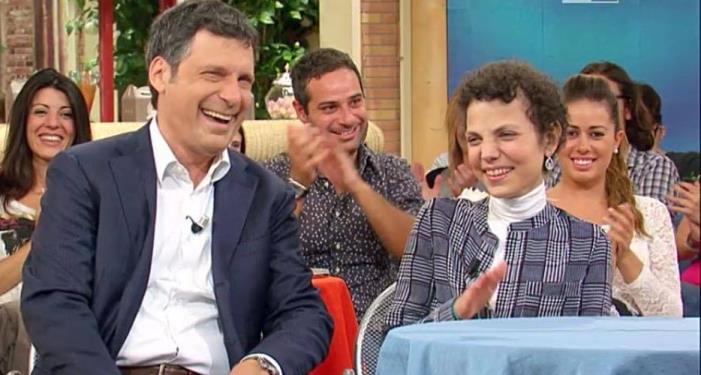 Fabrizio Frizzi e Valeria