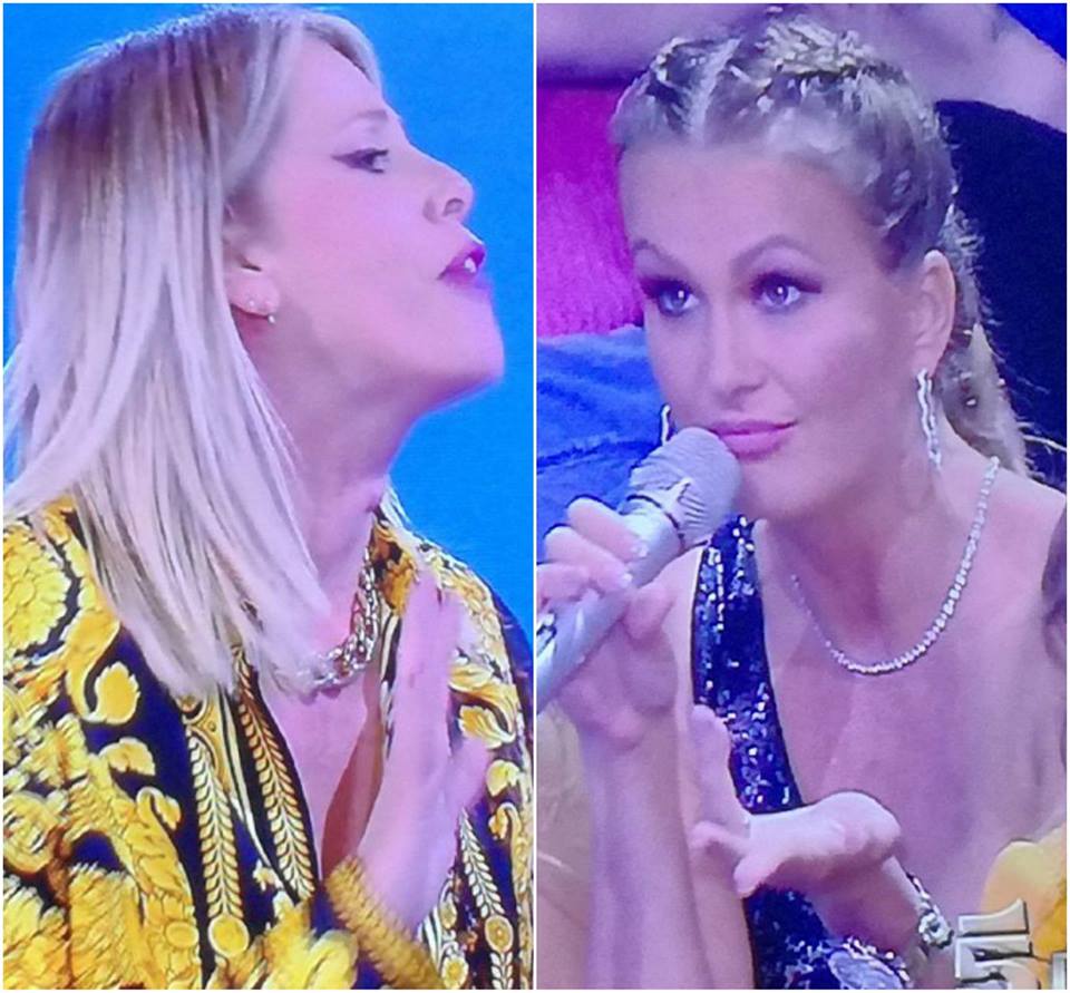 Alessia Marcuzzi sbotta contro Eva Henger