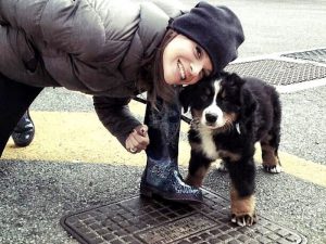 alessandra amoroso cane buddy da cucciolo