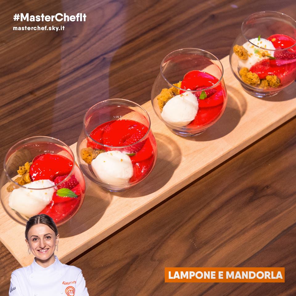 Lampone e mandorla