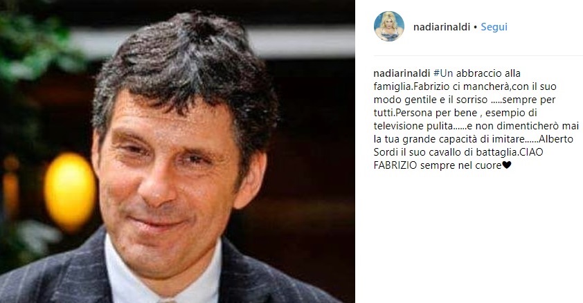 messaggio di Nadia Rinaldi