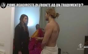 Un momento dello scherzo