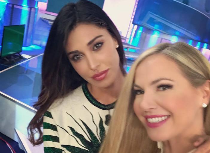 Belen Rodriguez a Mattino 5