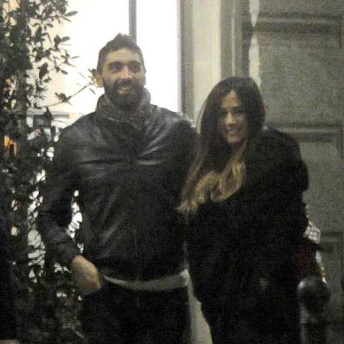 Filippo Magini e Giorgia Palmas