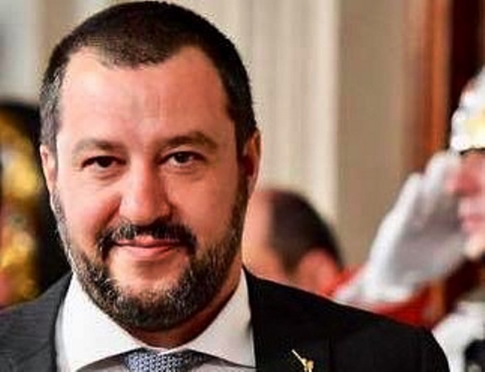Matteo salvini in boxer