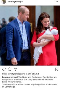 nome del terzo royal baby