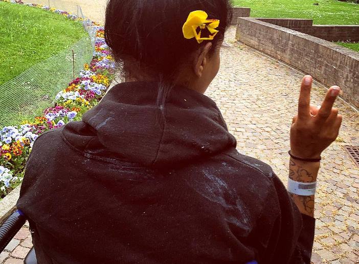 Georgette Polizzi &egrave; uscita dall'ospedale