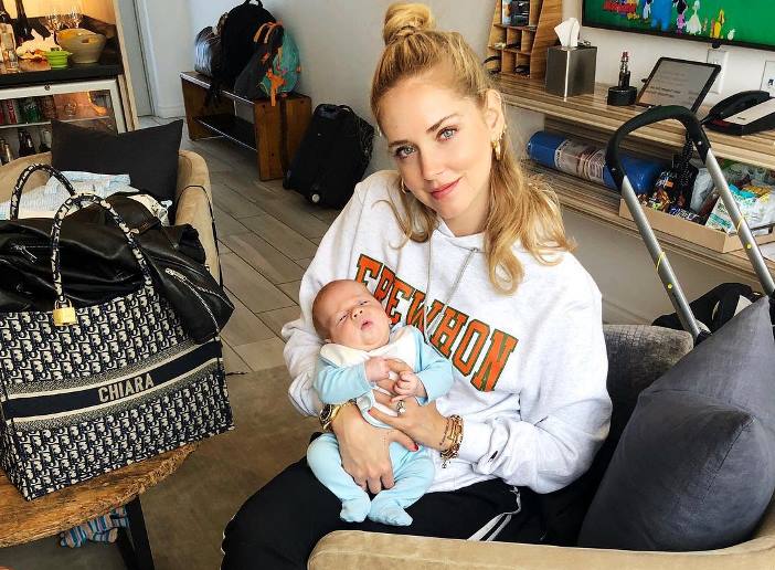 Chiara Ferragni e Fedez in Italia