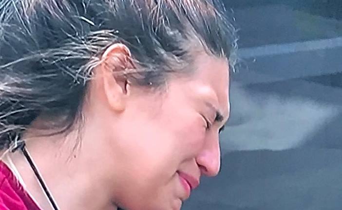 Veronica Satti disperata