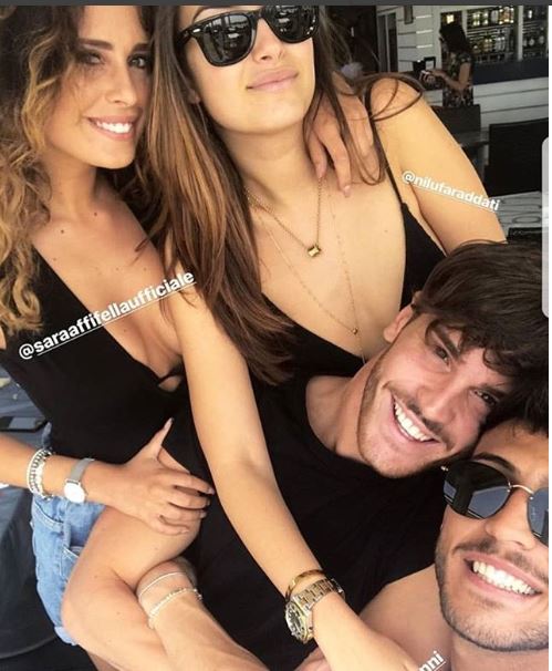 Giordano, Nilufar, Luigi e Sara