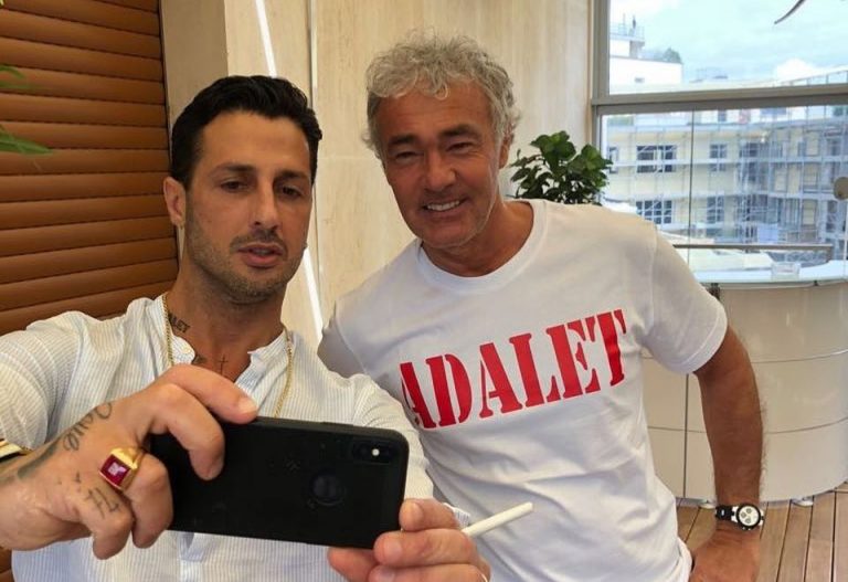 Massimo Giletti e Fabrizio Corona