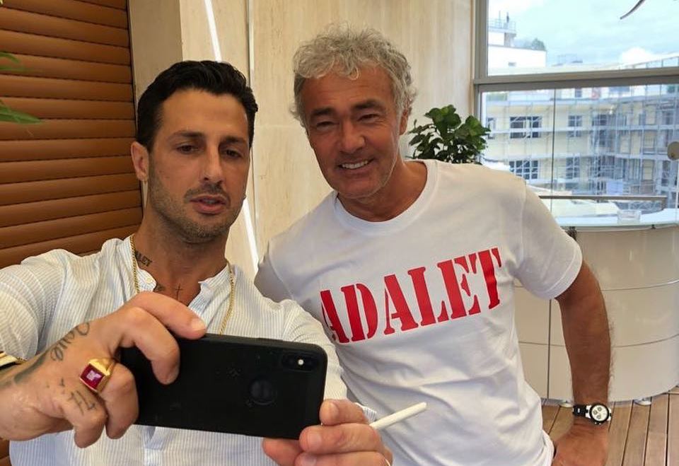 Massimo Giletti e Fabrizio Corona