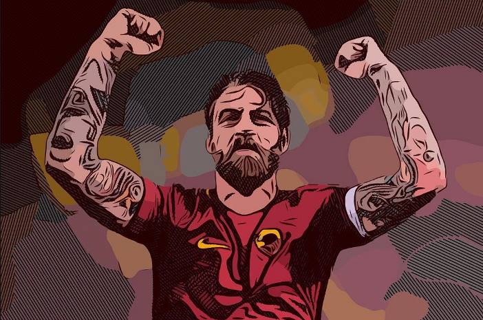barba di daniele de rossi