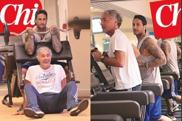 Massimo Giletti e Fabrizio Corona