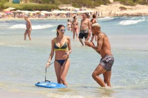 Melissa Satta a Ibiza